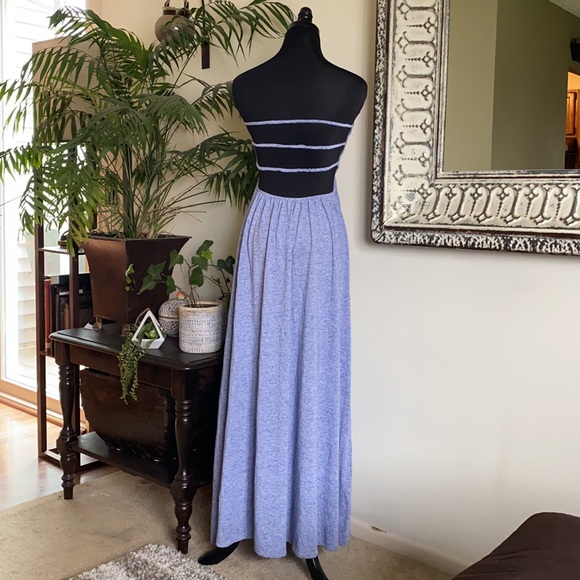 ✨NEW LIST✨ Strappy Back Maxi Dress Smocked Top - Picture 3 of 5